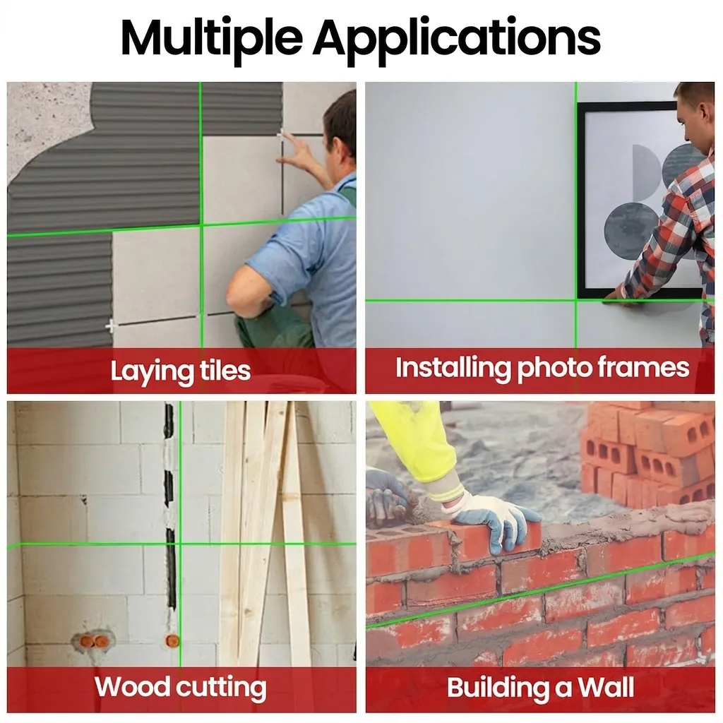 How-to demonstration of self-levelling rotary laser level operation